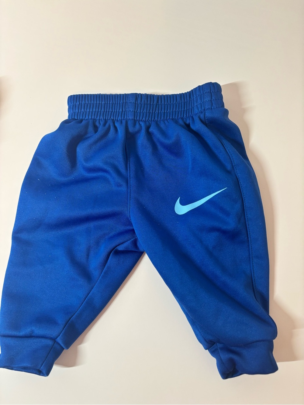 Nike Baby Bright Blue Hoodie & Deep Blue Joggers Set - 3/6M - Picture 5 of 9